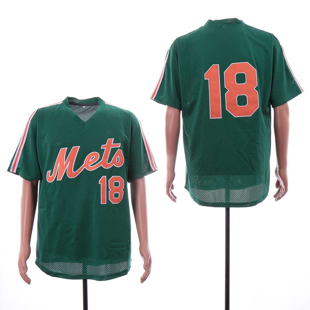 Mets 18 Darryl Strawberry Green Mesh Throwback Jersey Sguo,We sell and wholesale Mets 18 Darryl Strawberry Green Mesh Throwback Jersey Sguo on line form chian!